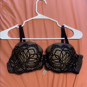 Victoria’s Secret black Lacey bra